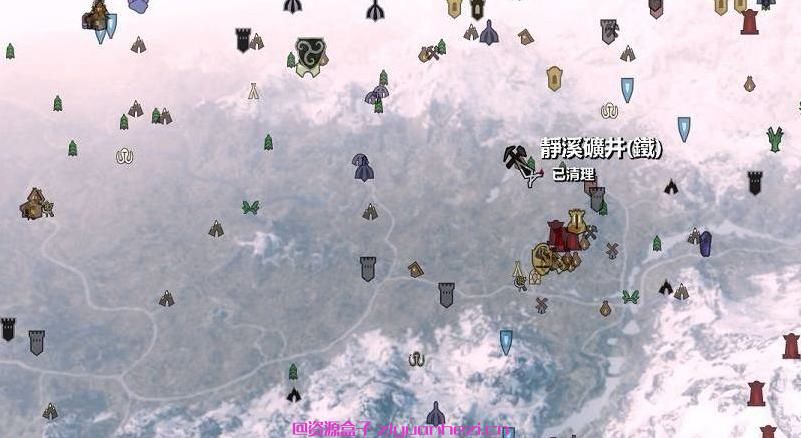 上古卷轴5天际MOD：上古卷轴5：天际 大地图扩充，超过670个地点！ 网盘下载