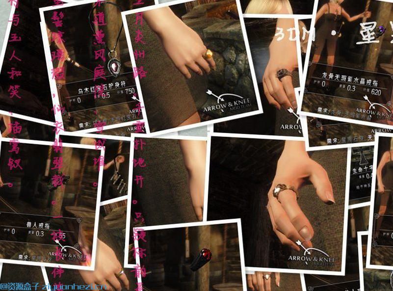 上古卷轴5：天际 120套新首饰，极致奢华！[汉化]