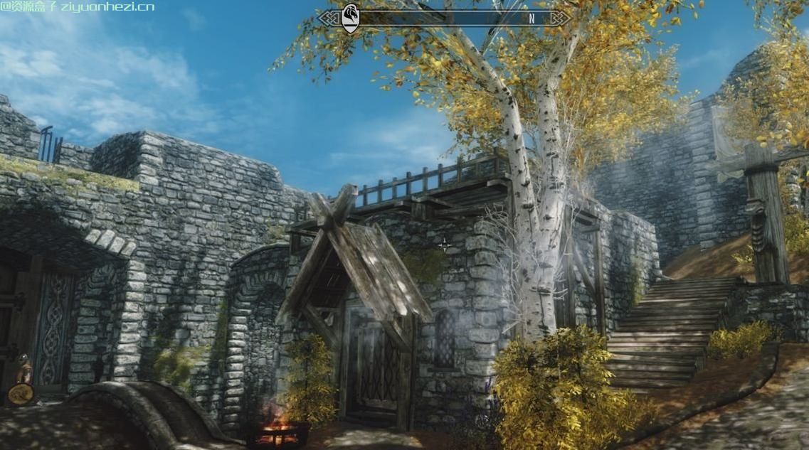 上古卷轴5：天际 BoneAsh D3D增强补丁 低配利器!