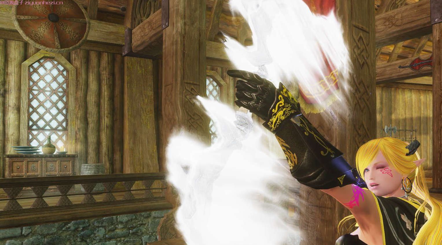 上古卷轴5:天际 分离出的白色流光弓