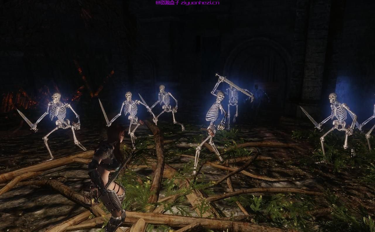 上古卷轴5：天际 恶魔城暗黑诅咒-大型闯关MOD!