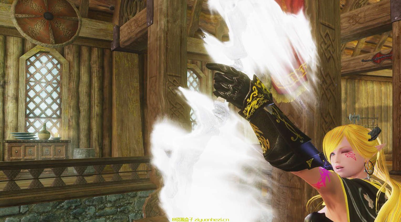 上古卷轴5:天际 分离出的白色流光弓