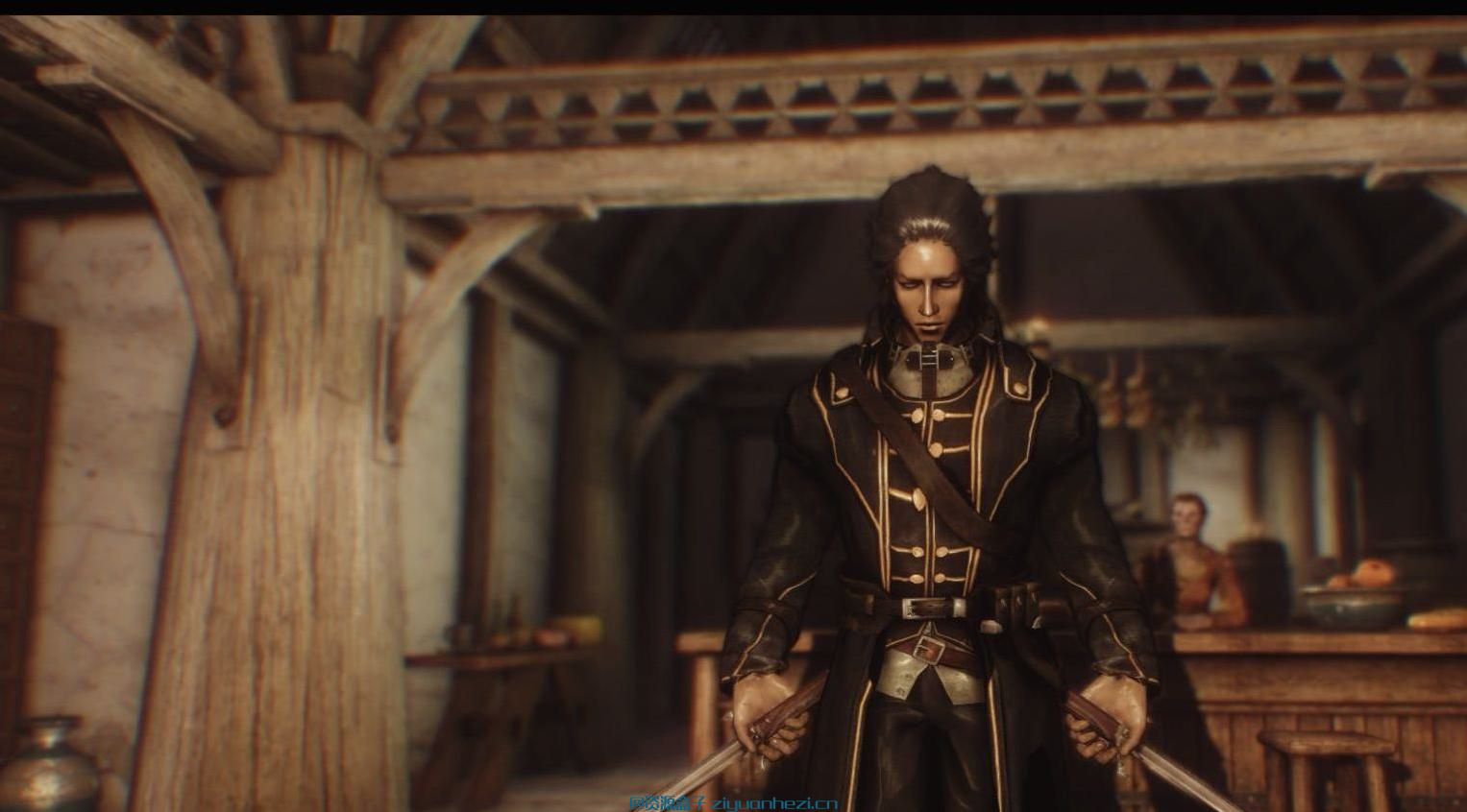 上古卷轴5：天际 移植自羞辱中的霸气巫师外套！