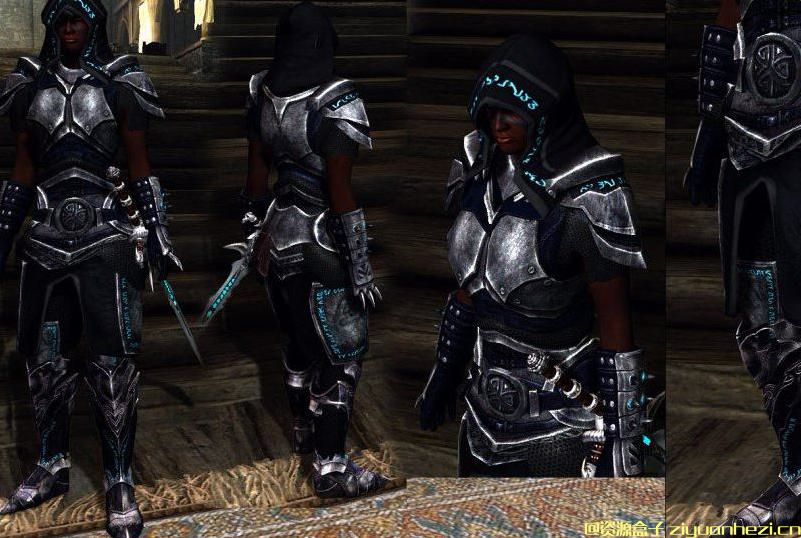 上古卷轴5：天际 夜狼铠，混搭式铠甲！[汉化]