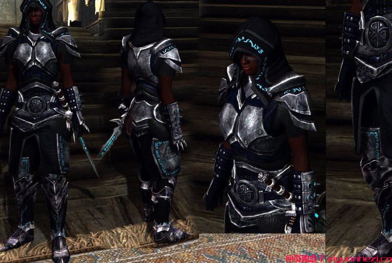 上古卷轴5：天际 夜狼铠，混搭式铠甲！[汉化]