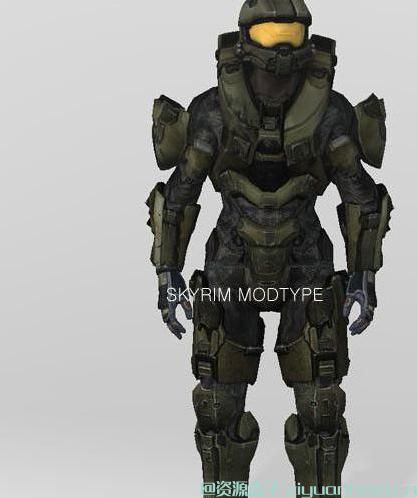 上古卷轴5:天际 光环4盔甲乱入天际!