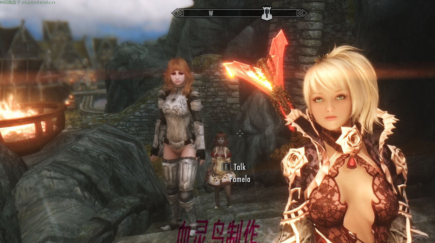 上古卷轴5:天际 火焰萝莉魔剑士 v2.0 肥鸟5.1福利!