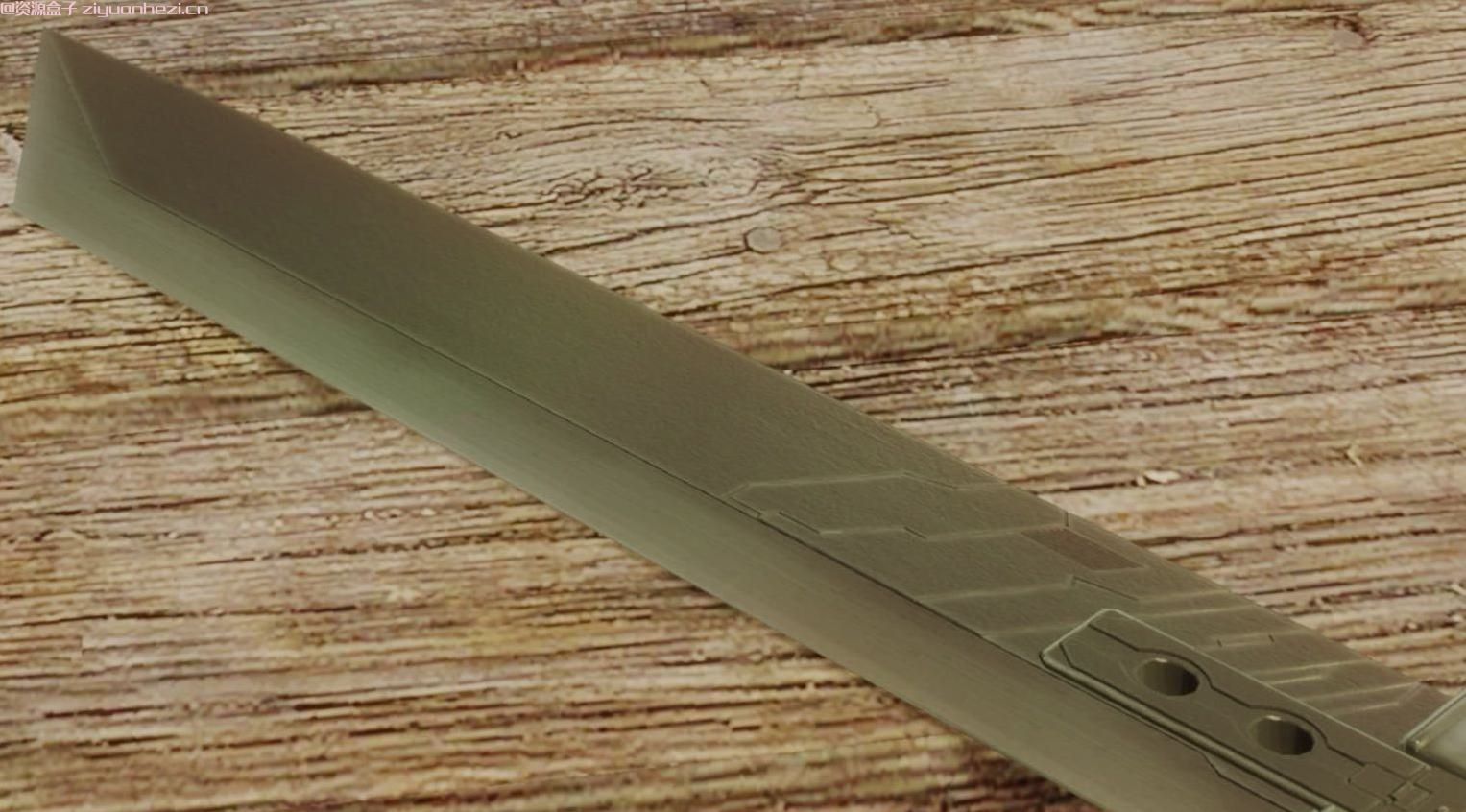 上古卷轴5：天际 移植自最终幻想克劳德大剑