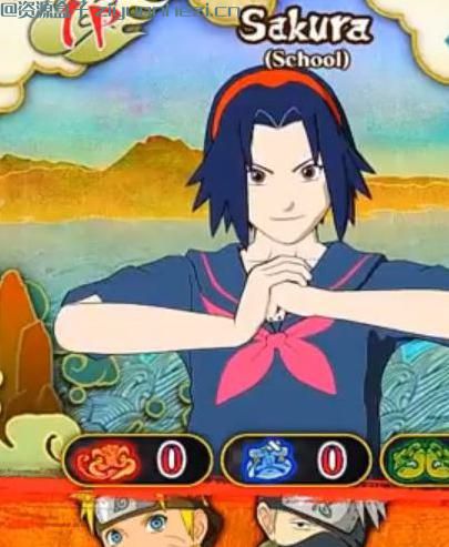 火影忍者:究极忍者风暴3 校服小樱MOD