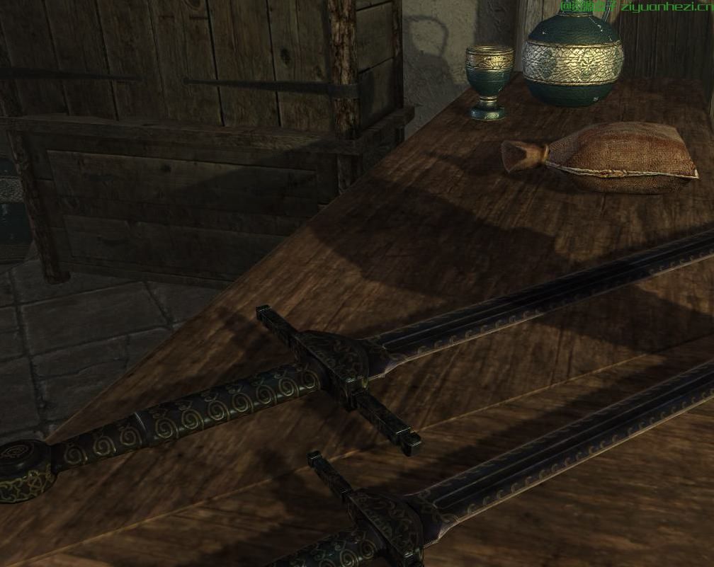 上古卷轴5：天际 乌木剑和乌木巨剑剑式替换