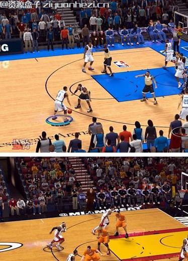 NBA2K14 雷霆热火球场补丁