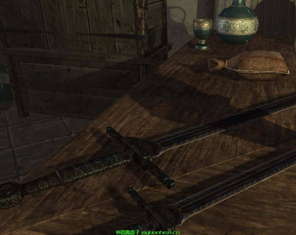 上古卷轴5：天际 乌木剑和乌木巨剑剑式替换