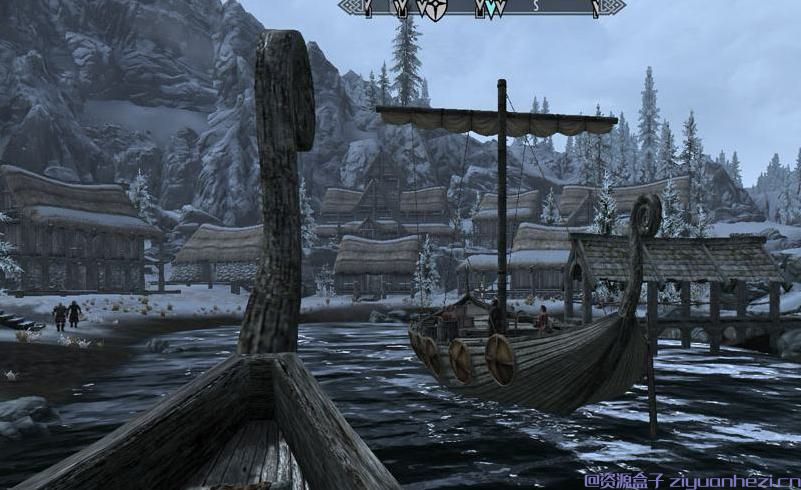 上古卷轴5:天际 可驾驶的船只 汉化版