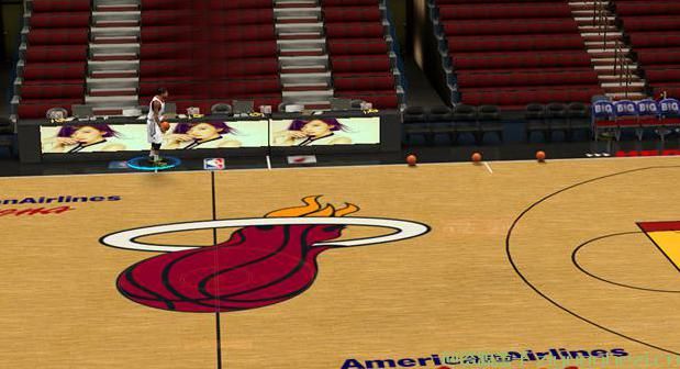NBA2K14 林志玲广告牌MOD
