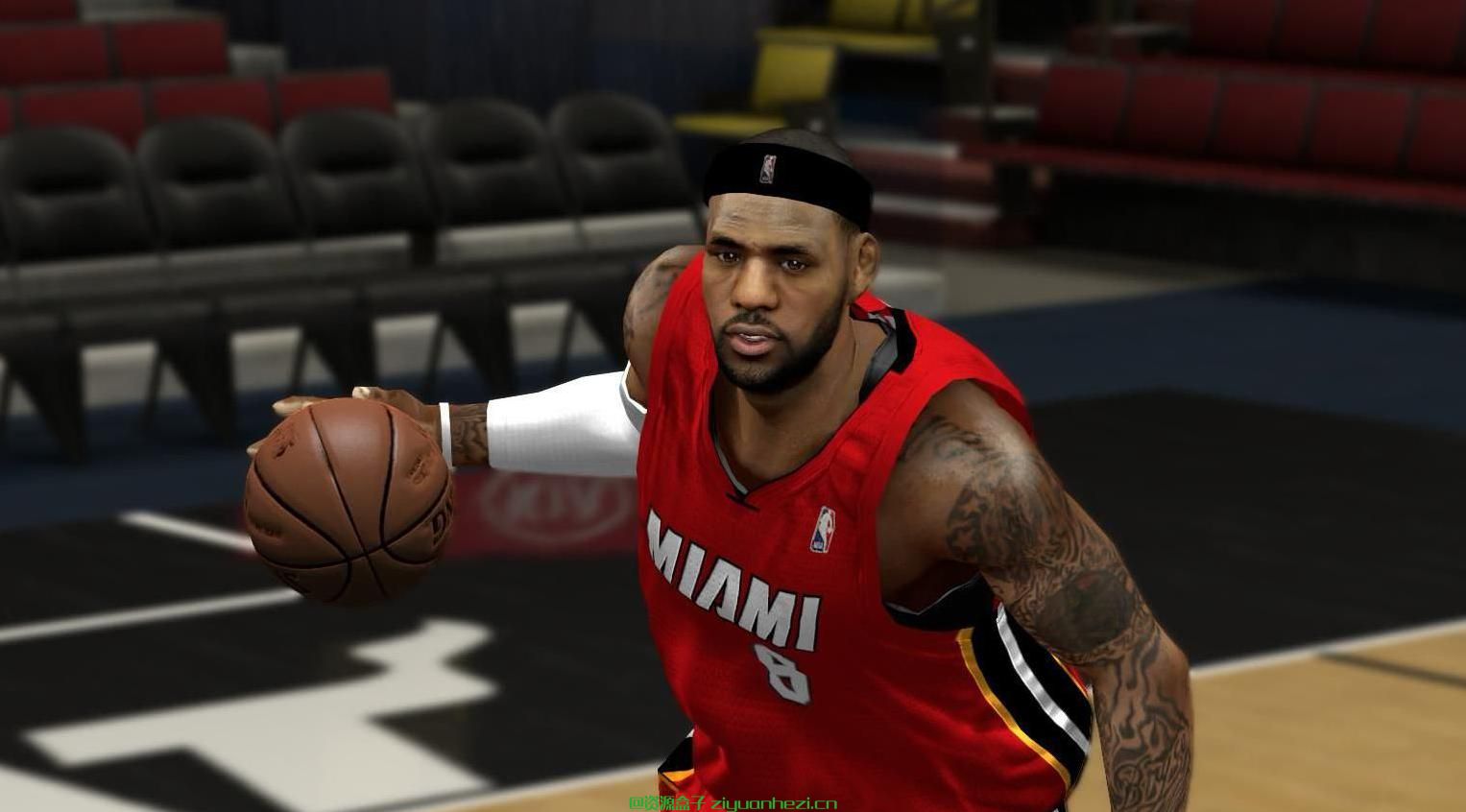 NBA2K14 詹姆斯逼真面补