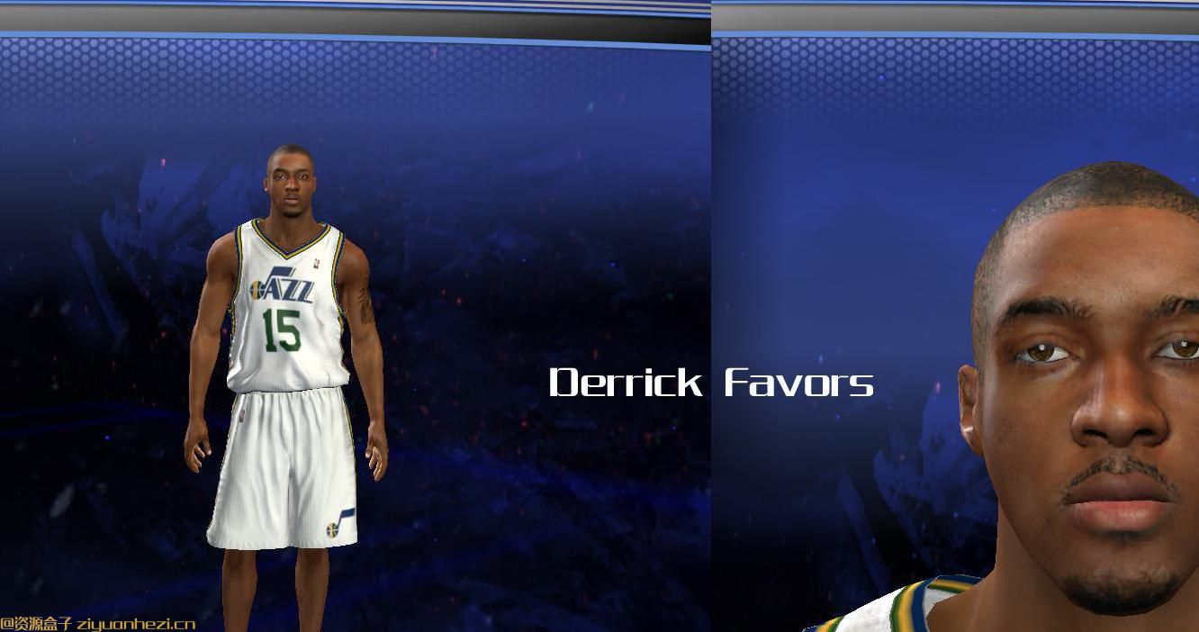 NBA2K14 费沃斯与坎特面补整合包