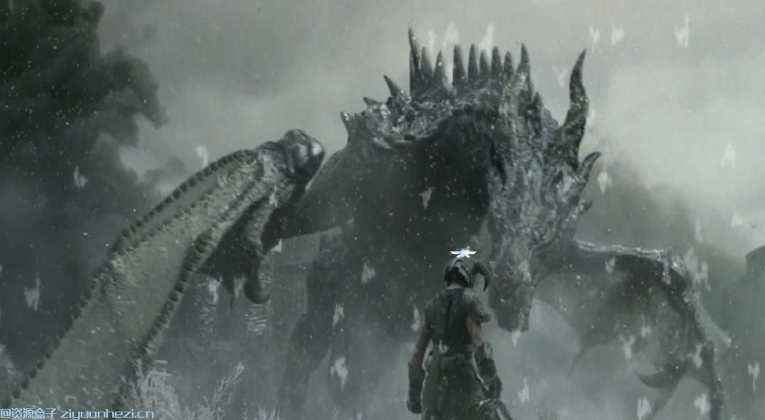 上古卷轴5：天际 古龙气息登陆界面