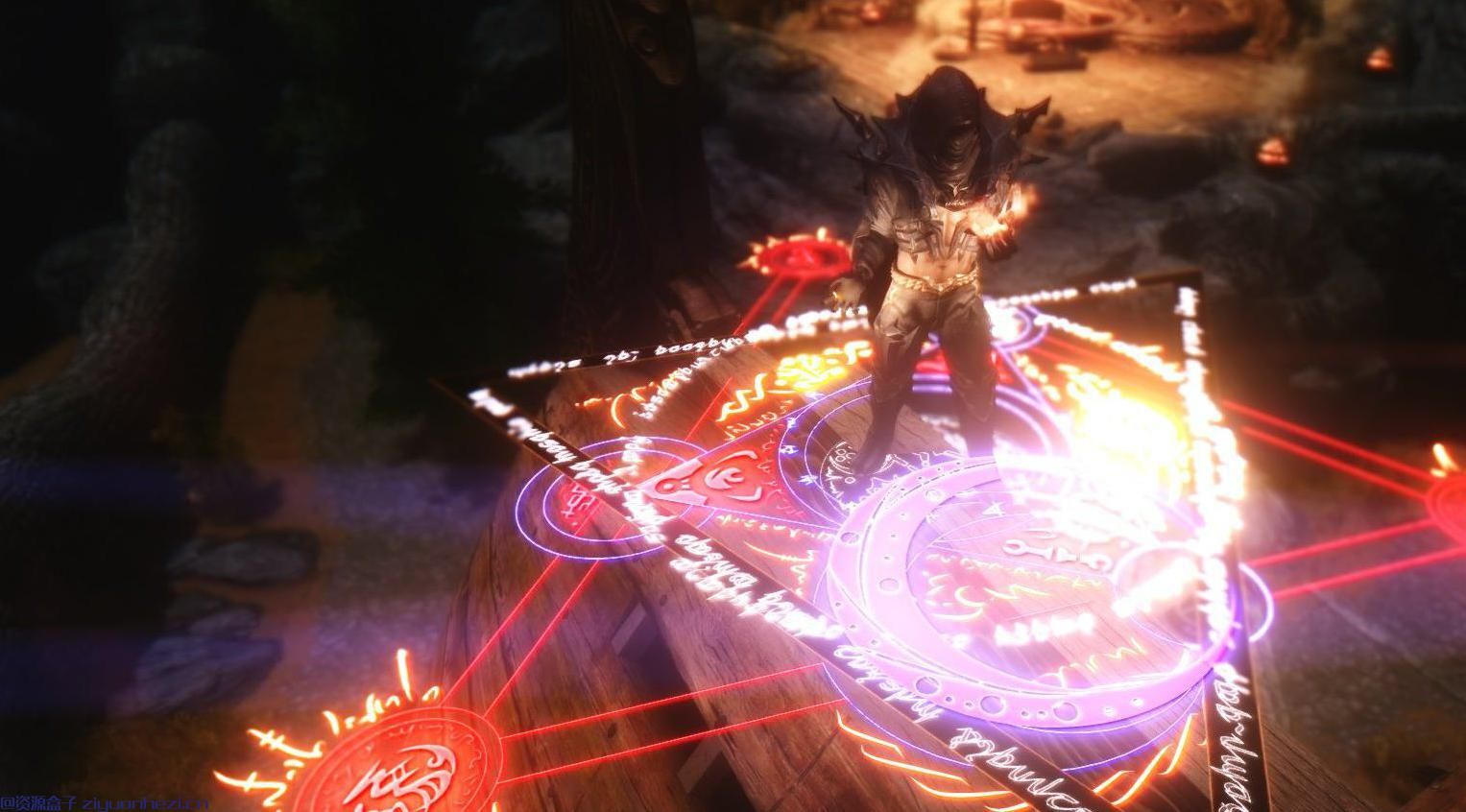 上古卷轴5:天际 魔法符文盾与魔法阵MOD