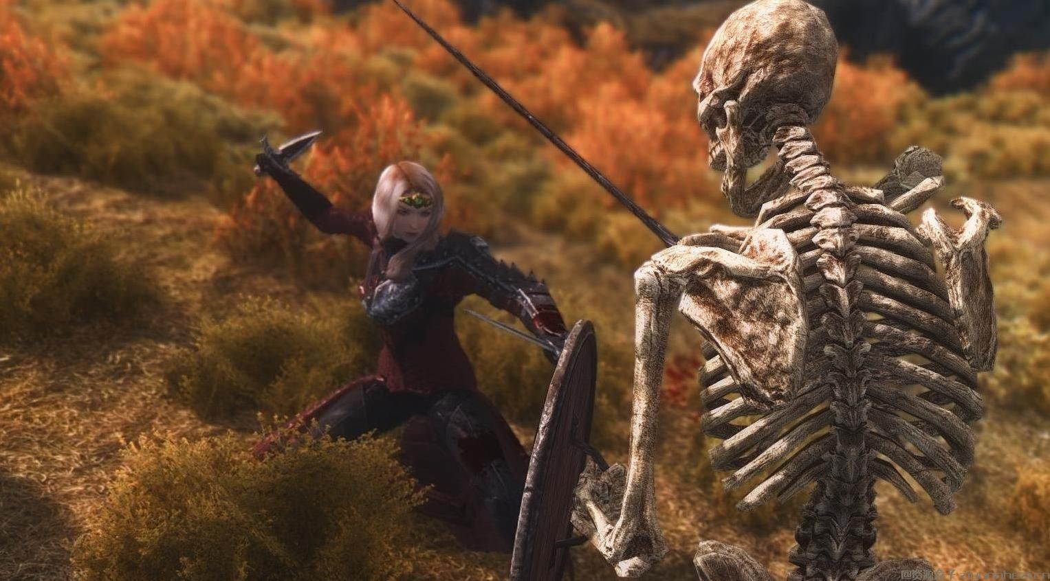 上古卷轴5：天际 JKO-Skeleton UHD 骷髅兵高清材质