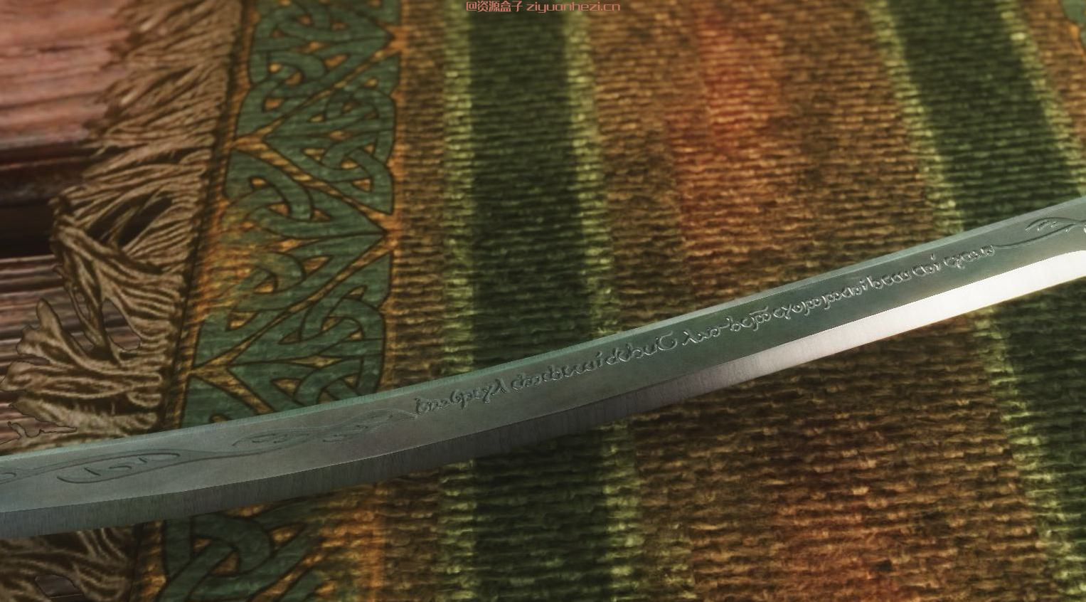 上古卷轴5:天际 魔戒中的武器-阿尔温剑 汉化版