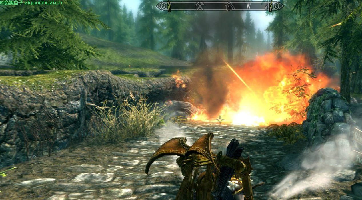 上古卷轴5：天际 远程炮术攻击v1.2 汉化版