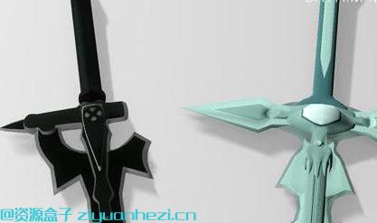 上古卷轴5：天际 刀剑神域主角配剑