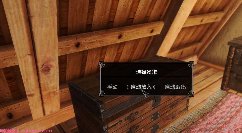 上古卷轴5：天际 一键储存道具插件