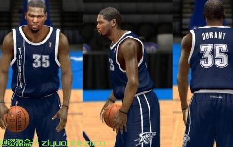 NBA2K14 雷霆队球衣补丁