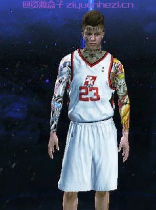 NBA2K14 贾斯丁非主流面补
