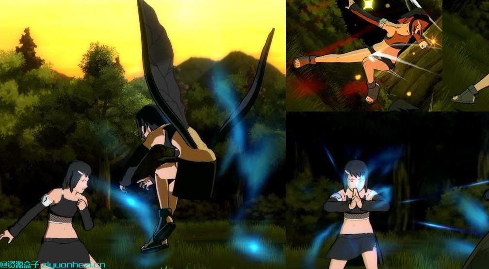 火影忍者:究极忍者风暴3 黑羽七尾凤女