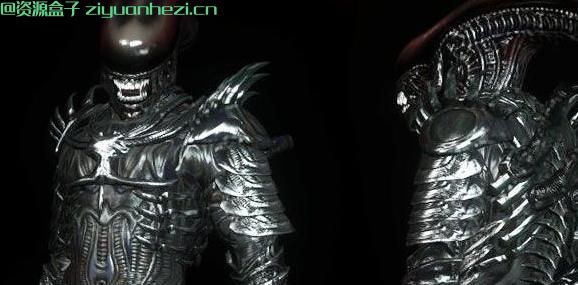 上古卷轴5:天际 异形盔甲Slof's Giger Armour