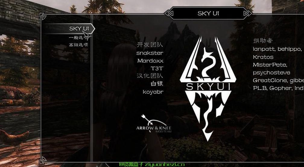 上古卷轴5：天际 经典界面SkyUI v4.1 [汉化]