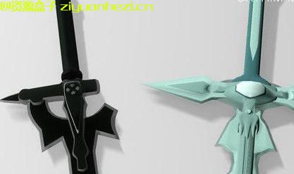 上古卷轴5：天际 刀剑神域主角配剑