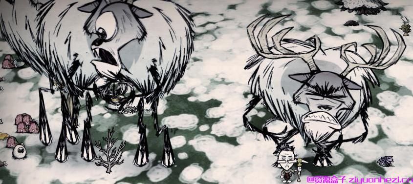 饥荒 玩家原创塔防MOD 怪物必须死 v1.0