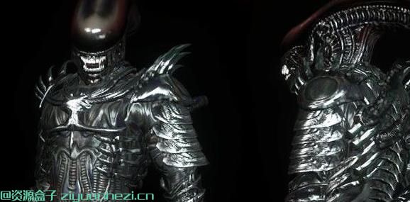 上古卷轴5:天际 异形盔甲Slof's Giger Armour