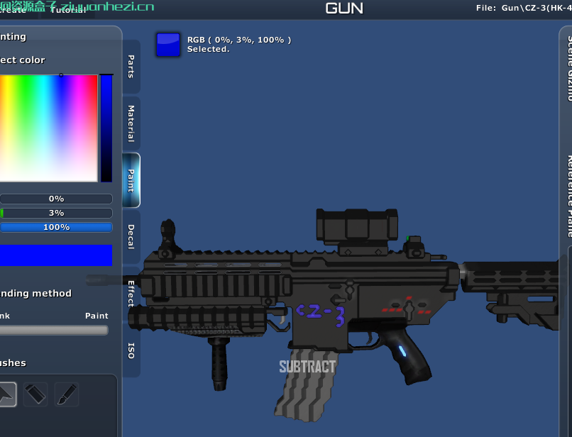 星球探险家 战术HK416枪械MOD