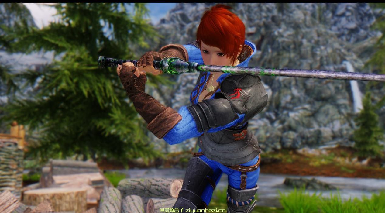 上古卷轴5：天际 皇家卫队护甲 汉化版