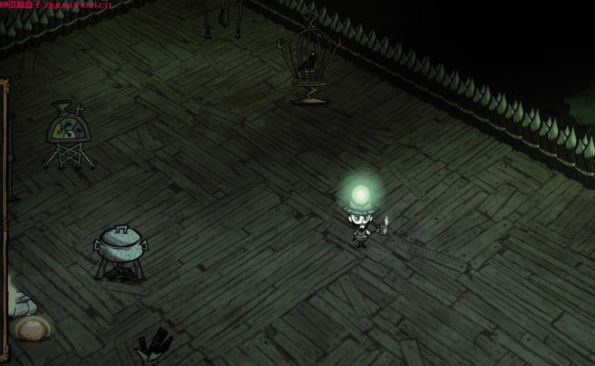 饥荒 RPG-HUD超大背包5格装备MOD v22版