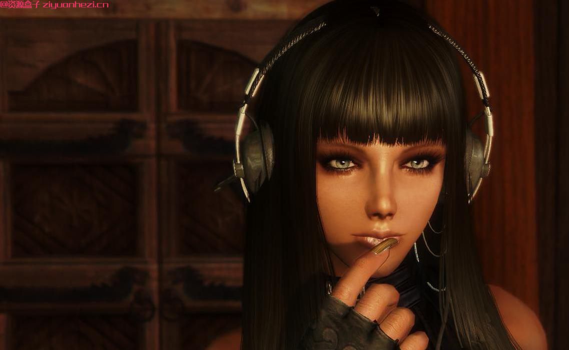 上古卷轴5：天际 黑妹雇佣兵神枪手—亚莉克希亚