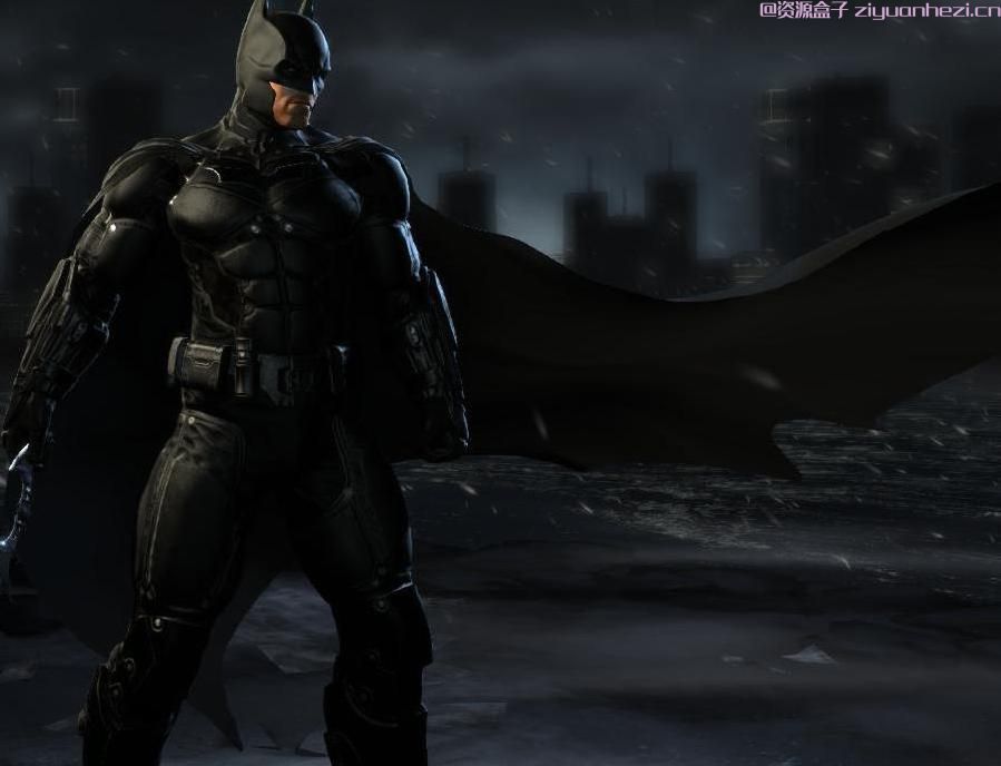蝙蝠侠:阿卡姆起源 黑色混合服装