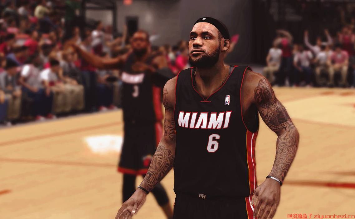 NBA2K14 次时代詹姆斯面补