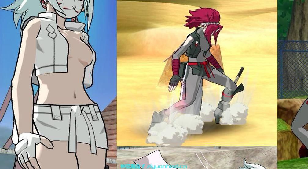 火影忍者：究极忍者风暴3 红发灰丝X真空暴露狂MOD