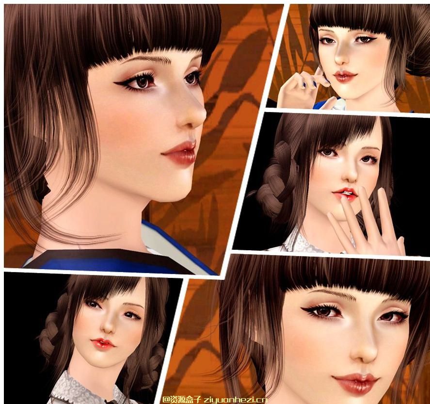 模拟人生3 和服姬:清耶人物MOD