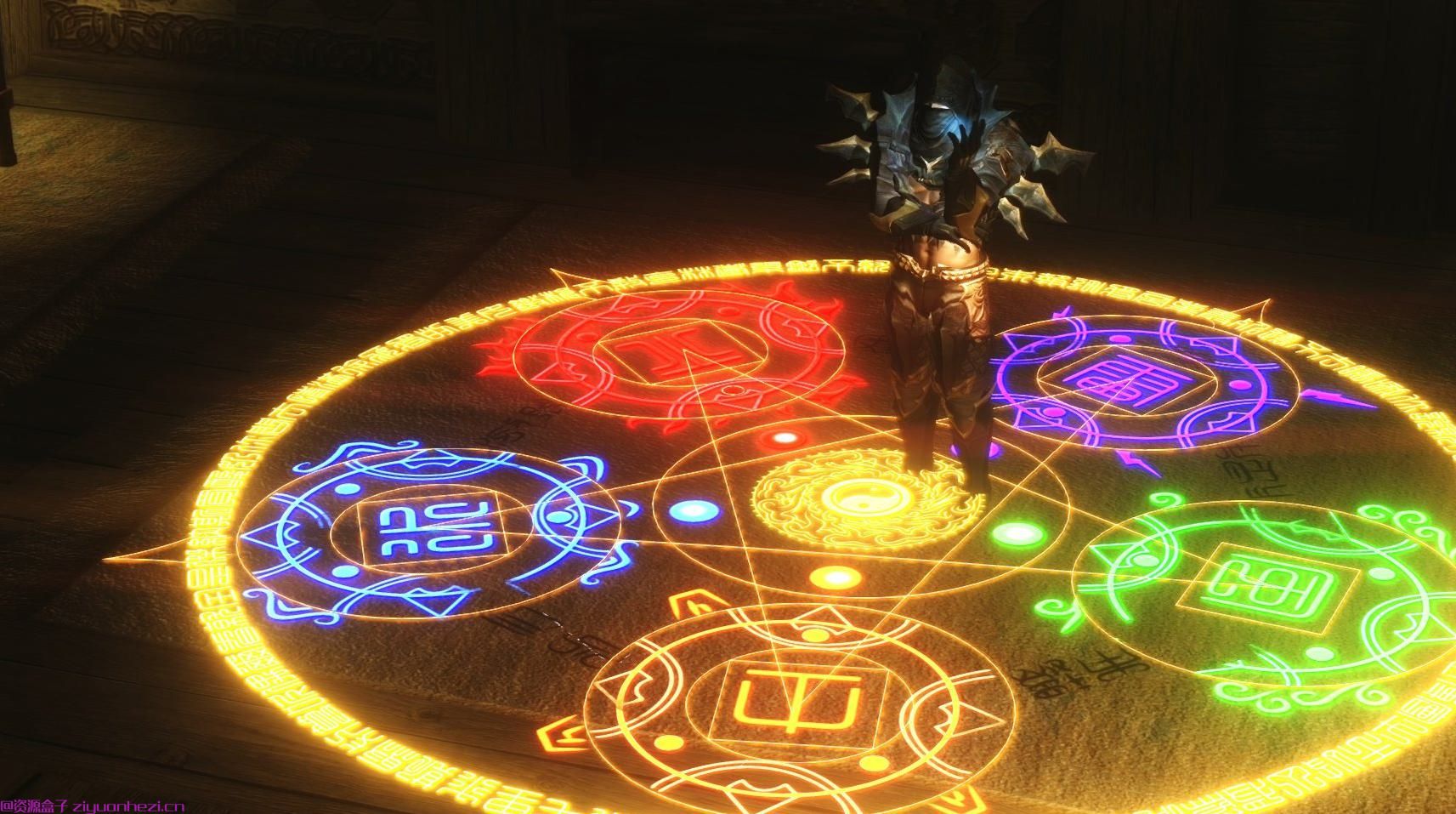 上古卷轴5:天际 魔法符文盾与魔法阵MOD