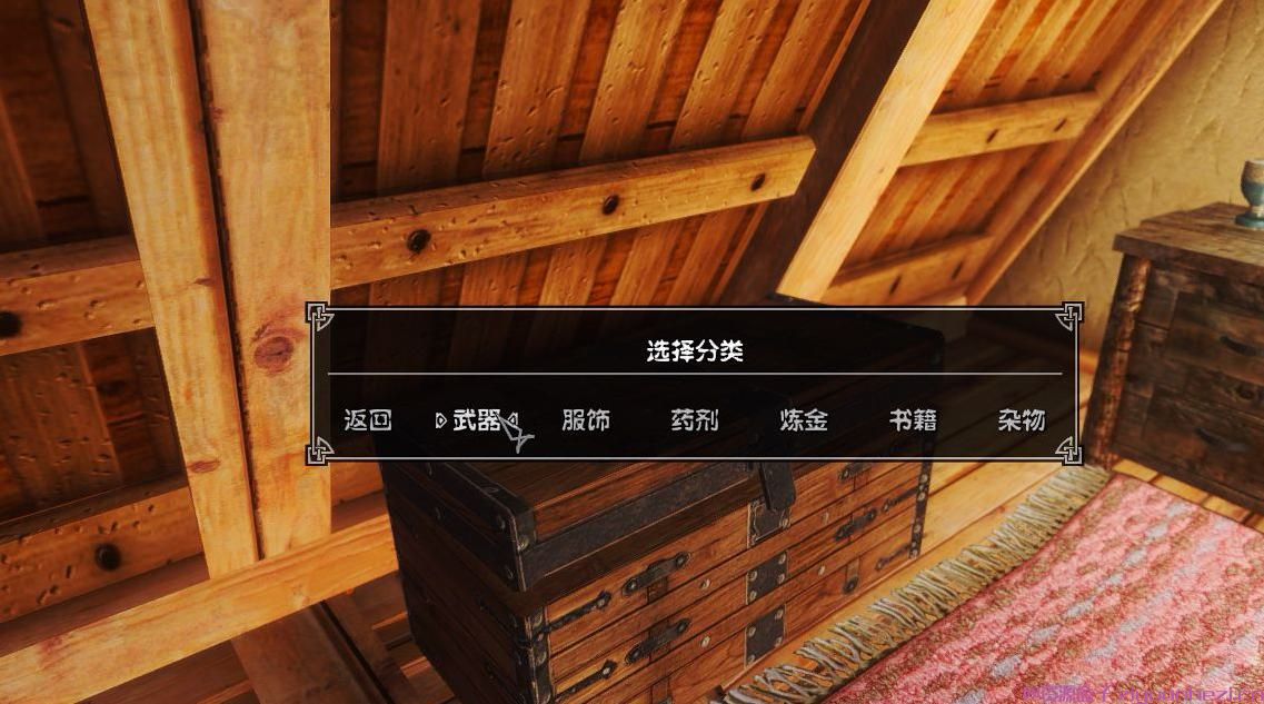 上古卷轴5：天际 一键储存道具插件