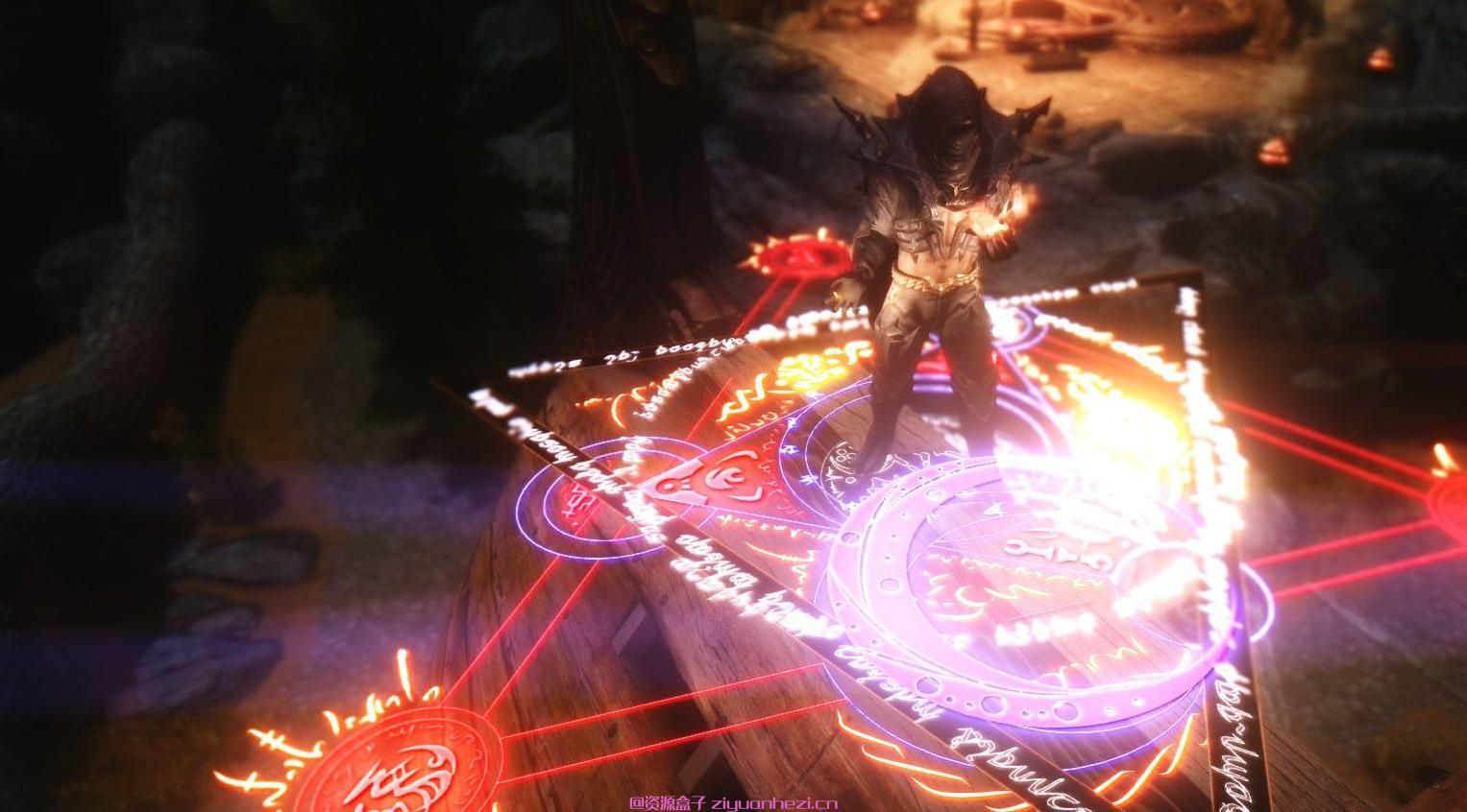 上古卷轴5:天际 魔法符文盾与魔法阵MOD