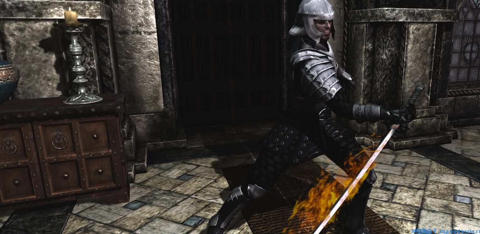 上古卷轴5：天际 刀锋战士装备[汉化]