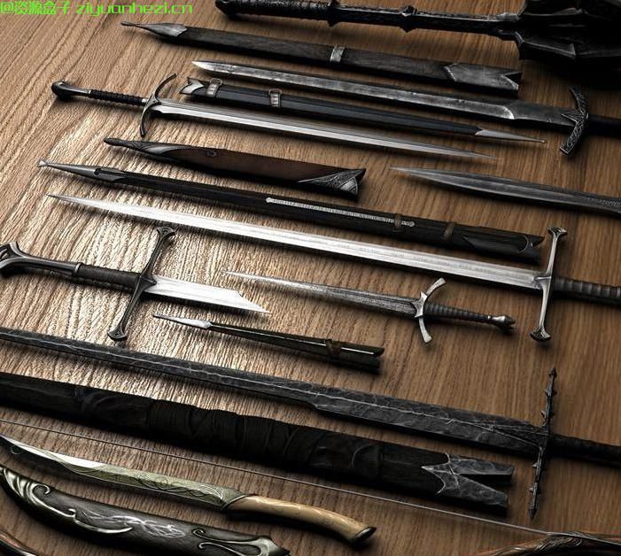 上古卷轴5：天际 指环王武器合集v4 汉化版