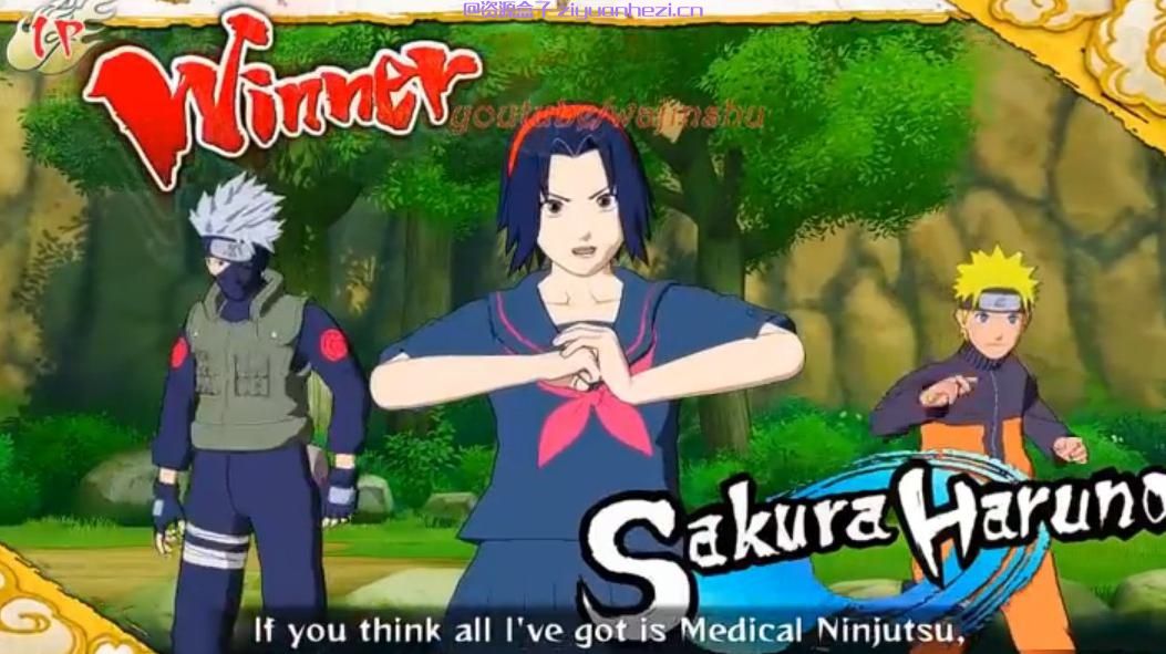 火影忍者:究极忍者风暴3 校服小樱MOD