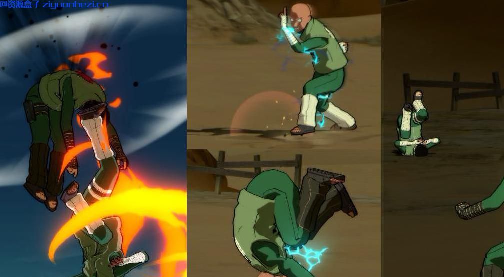 火影忍者：究极忍者风暴3 李洛克埼玉老师